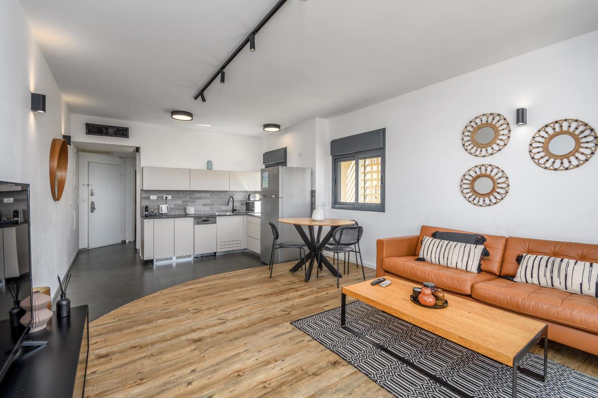 Modern & Sunny 1 Bdr W Balcony And Parking Daire Tel Aviv Dış mekan fotoğraf