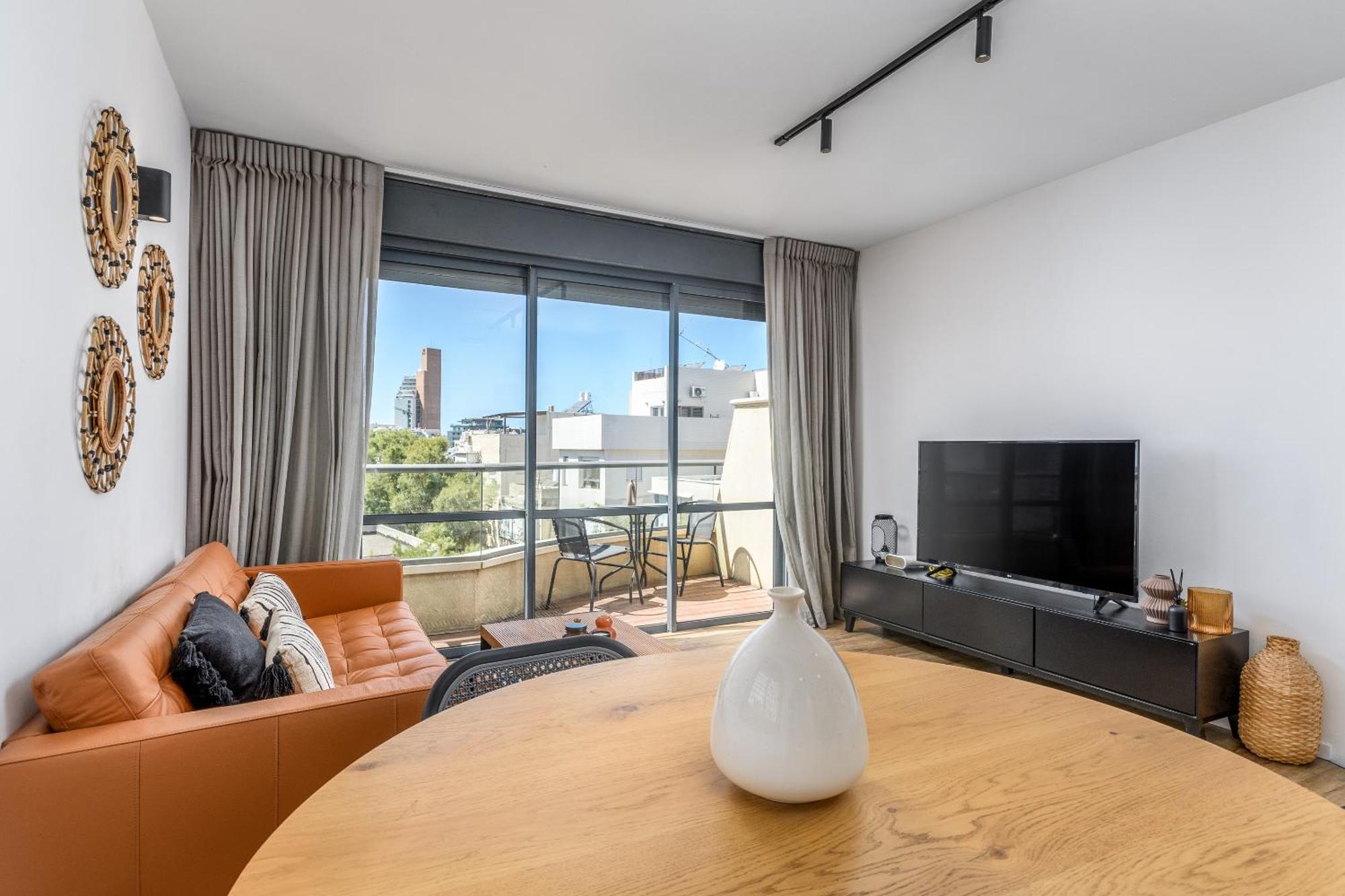 Modern & Sunny 1 Bdr W Balcony And Parking Daire Tel Aviv Dış mekan fotoğraf