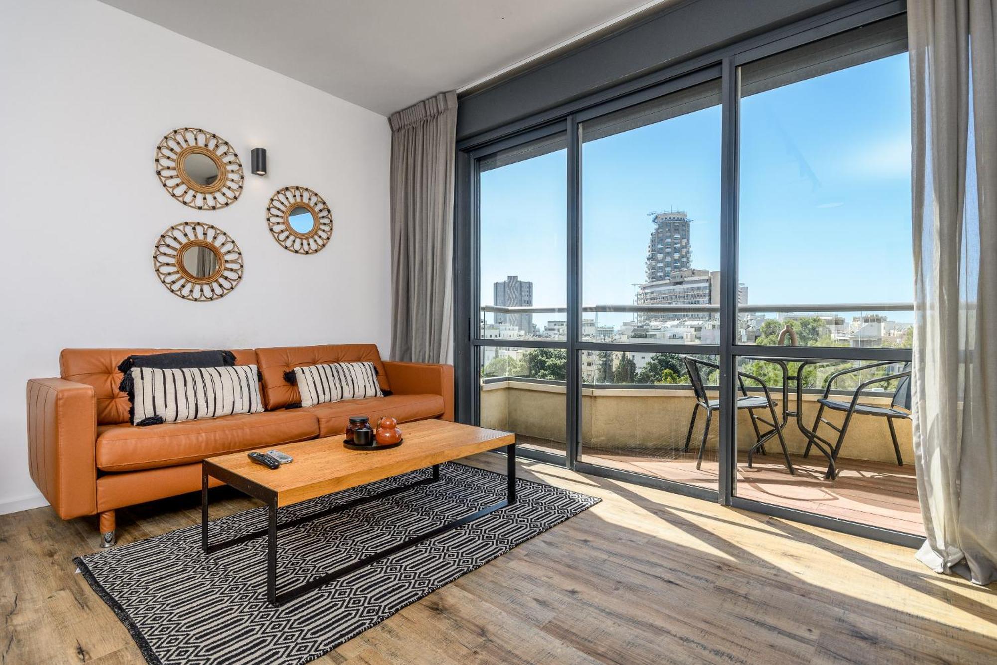 Modern & Sunny 1 Bdr W Balcony And Parking Daire Tel Aviv Dış mekan fotoğraf