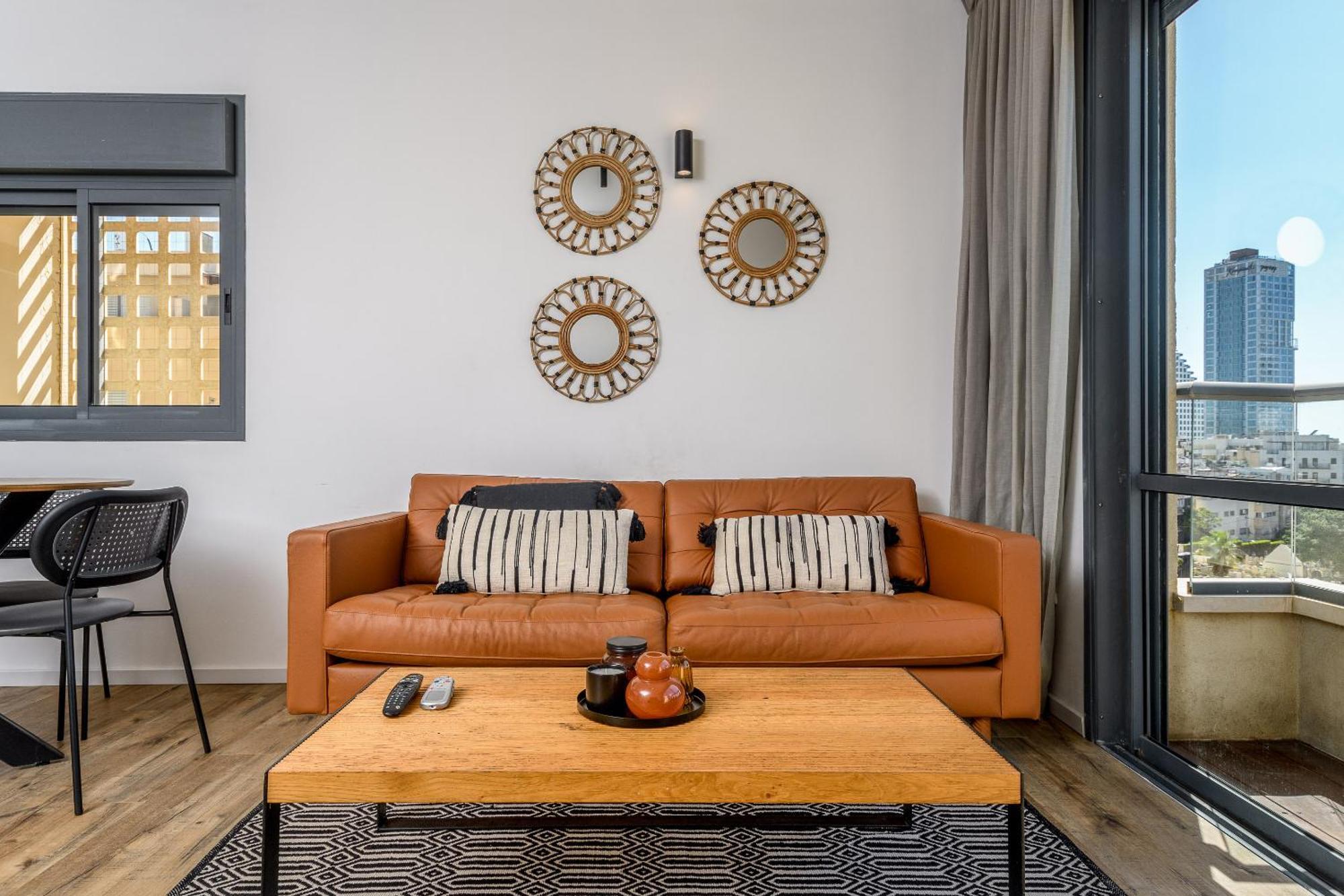 Modern & Sunny 1 Bdr W Balcony And Parking Daire Tel Aviv Dış mekan fotoğraf