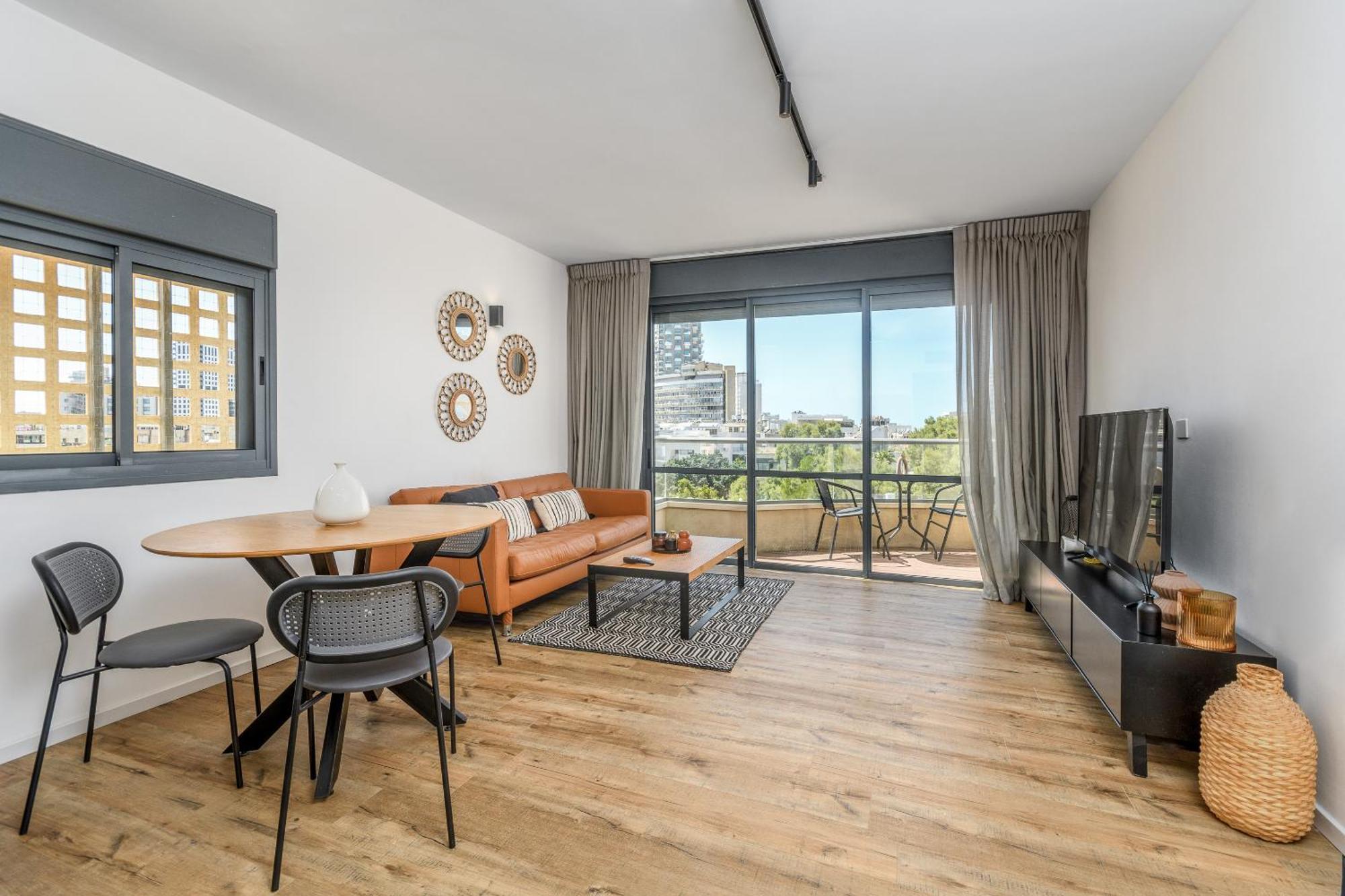 Modern & Sunny 1 Bdr W Balcony And Parking Daire Tel Aviv Dış mekan fotoğraf